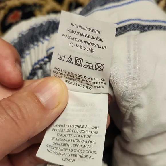 Madewell Wide Leg Pull On Linen Blend Cropped Pants XS - Picture 5 of 11